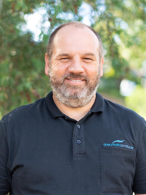 A Photo of Craig Ardill from Pneumatic Products.