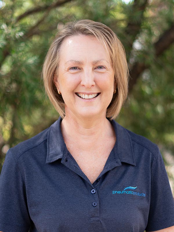 A Photo of Maree Jones from Pneumatic Products.