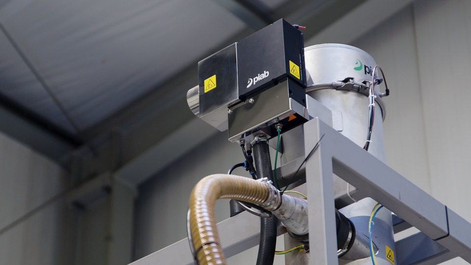 A Piab piflow vacuum conveying system installed by Pneumatic Products