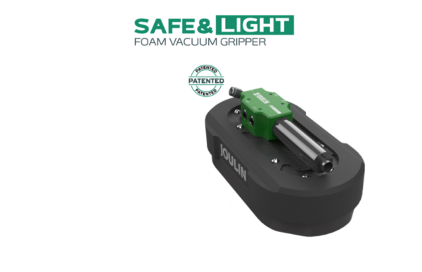 Safe and light foam vacuum gripper