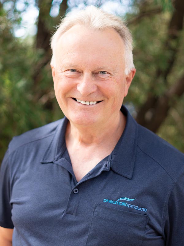 A Photo of Wim Verhoeff from Pneumatic Products.