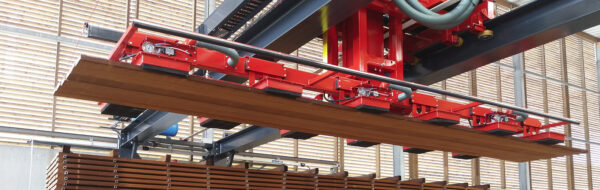 Joulin Timber Stacker | Lifting wood panels