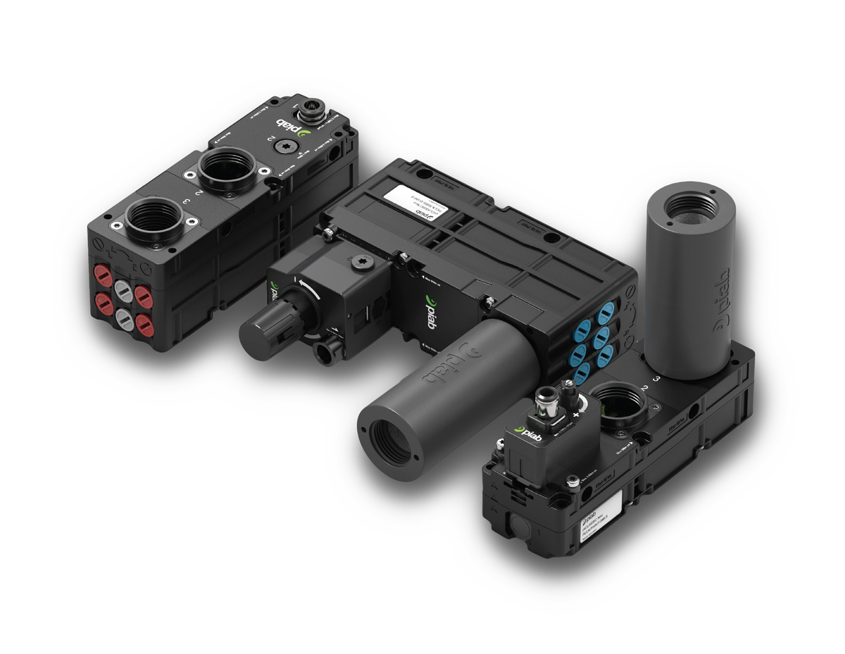 A product image of a Piab piClassic Neo Vacuum Pump.