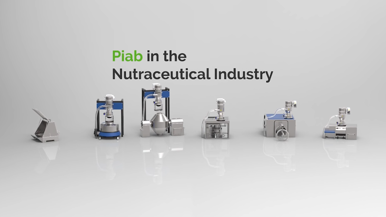 Piab in the Nutraceutical Industry